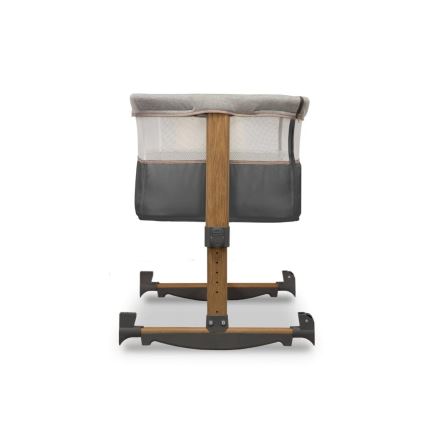 Lionelo - Детско креватче 3 в 1 LEONIE сиво/черно