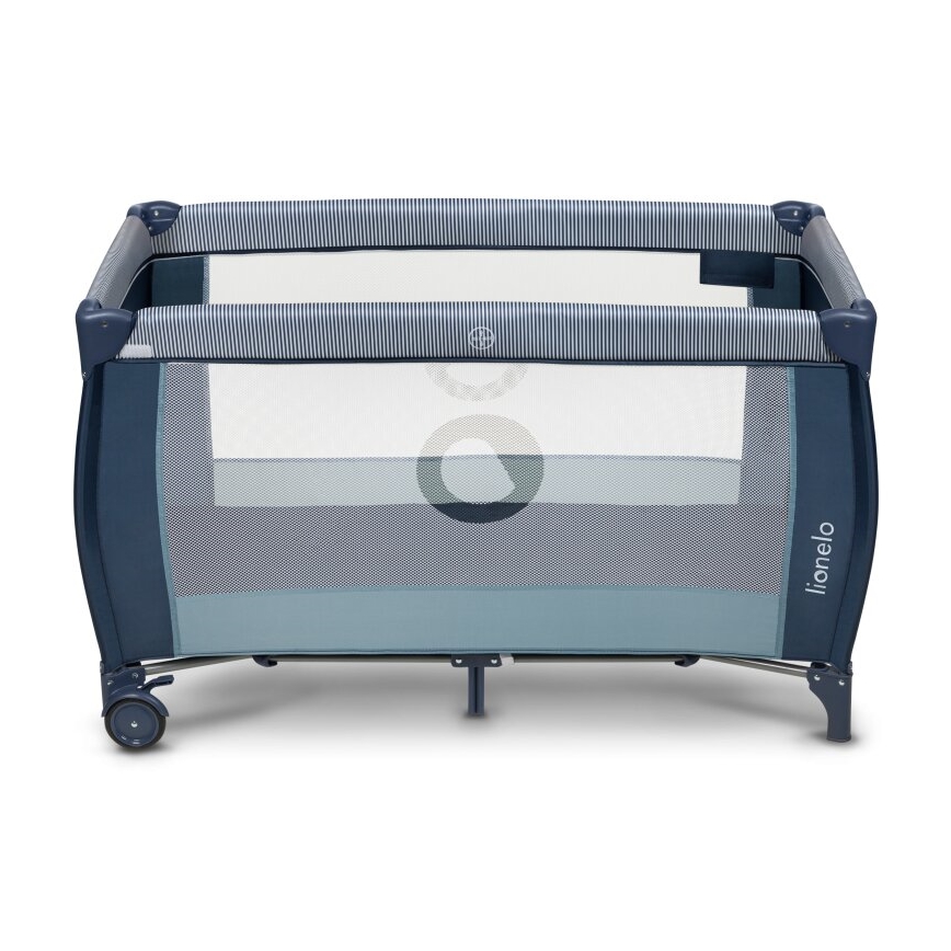 Lionelo - Детско креватче за пътуване SVEN PLUS син
