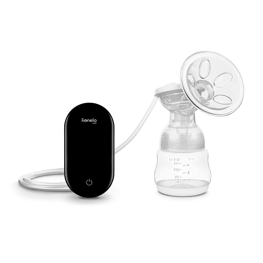 Lionelo - Електрическа презареждаема помпа за изцеждане на майчино мляко FIDI GO, 5V, 1200 mAh, 150 ml