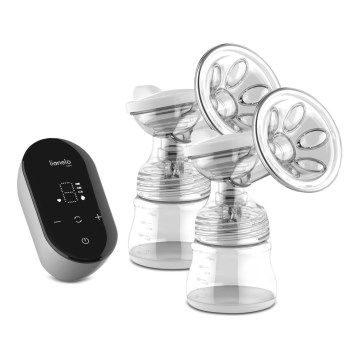 Lionelo - Електрическа акумулаторна двойна помпа за кърма TWEE GO 5V 1100 mAh 150 ml