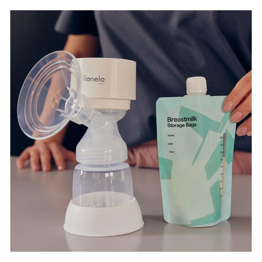 Lionelo - Презареждаема електрическа помпа за кърма FIDI ONE 5V 1000 mAh 180 ml