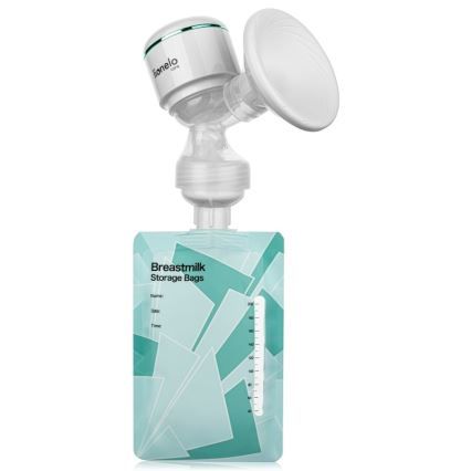 Lionelo - Електрическа акумулаторна помпа за изцеждане на майчино мляко FIDI PLUS 5V 1200 mAh 180 ml