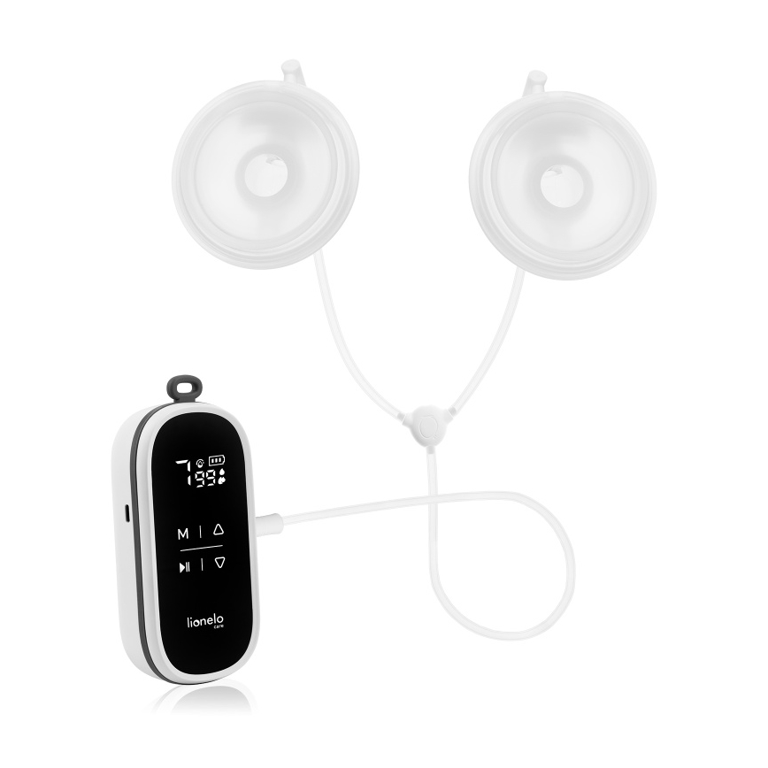 Lionelo - Електрическа акумулаторна двойна помпа за кърма TWEE FREE 5V 1500 mAh 150 ml