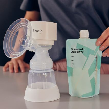 Lionelo - Електрическа акумулаторна помпа за изцеждане на майчино мляко FIDI ONE 5V 1000 mAh 180 ml