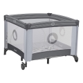 Lionelo - Игрална кошара BONNIE Grey Stone