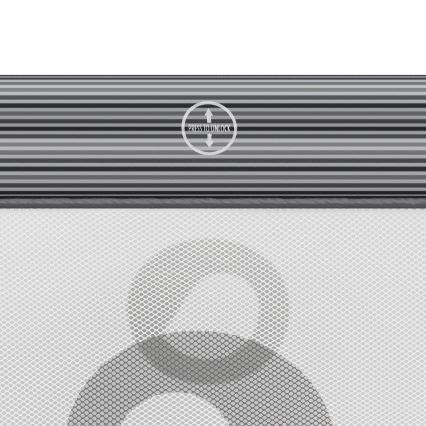 Lionelo - Игрална кошара BONNIE Grey Stone