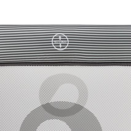 Lionelo - Игрална кошара BONNIE, сив в скандинавски стил