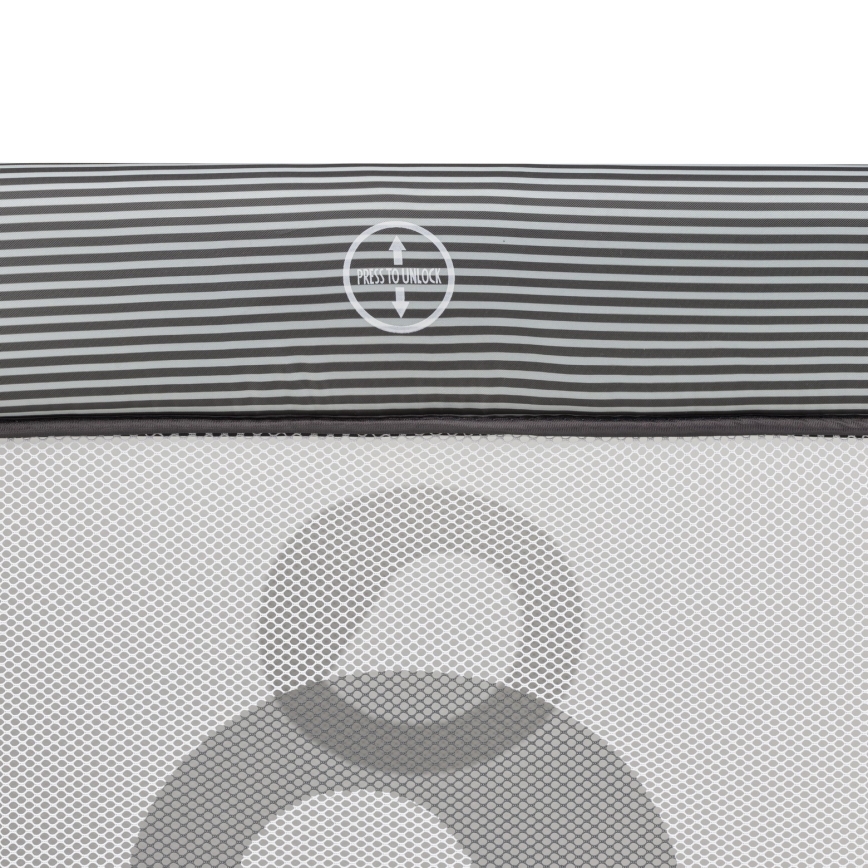 Lionelo - Игрална кошара BONNIE, сив в скандинавски стил