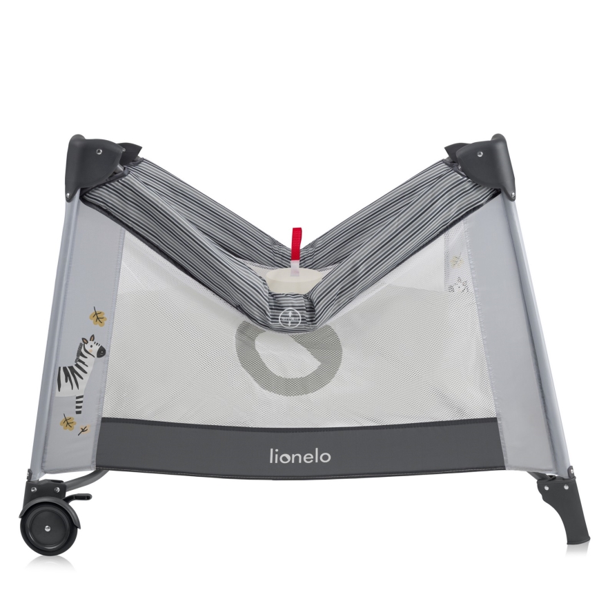 Lionelo - Игрална кошара BONNIE каменносива