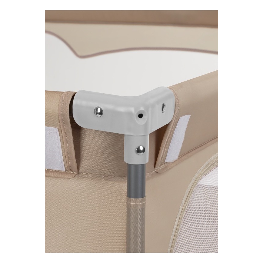 Lionelo - Игрална кошара FLORENCE Бежов пясък