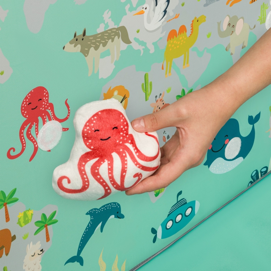 Lionelo - Игралски манеж MILLE Сиво-зелен