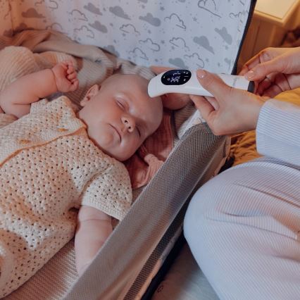 Lionelo - Инфрачервен термометър FEVERSCAN с 2xAAA батерии