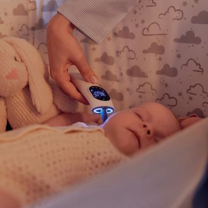 Lionelo - Инфрачервен термометър FEVERSCAN с 2xAAA батерии