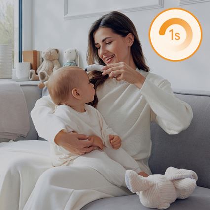 Lionelo - Инфрачервен термометър FEVERSCAN с 2xAAA батерии