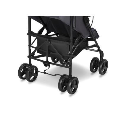 Lionelo - лека чадърна детска количка ELIA, тъмно сива