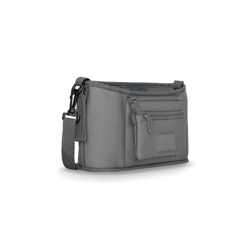 Lionelo - Органайзер за бебешка количка LITTLE CUBE Grey Stone