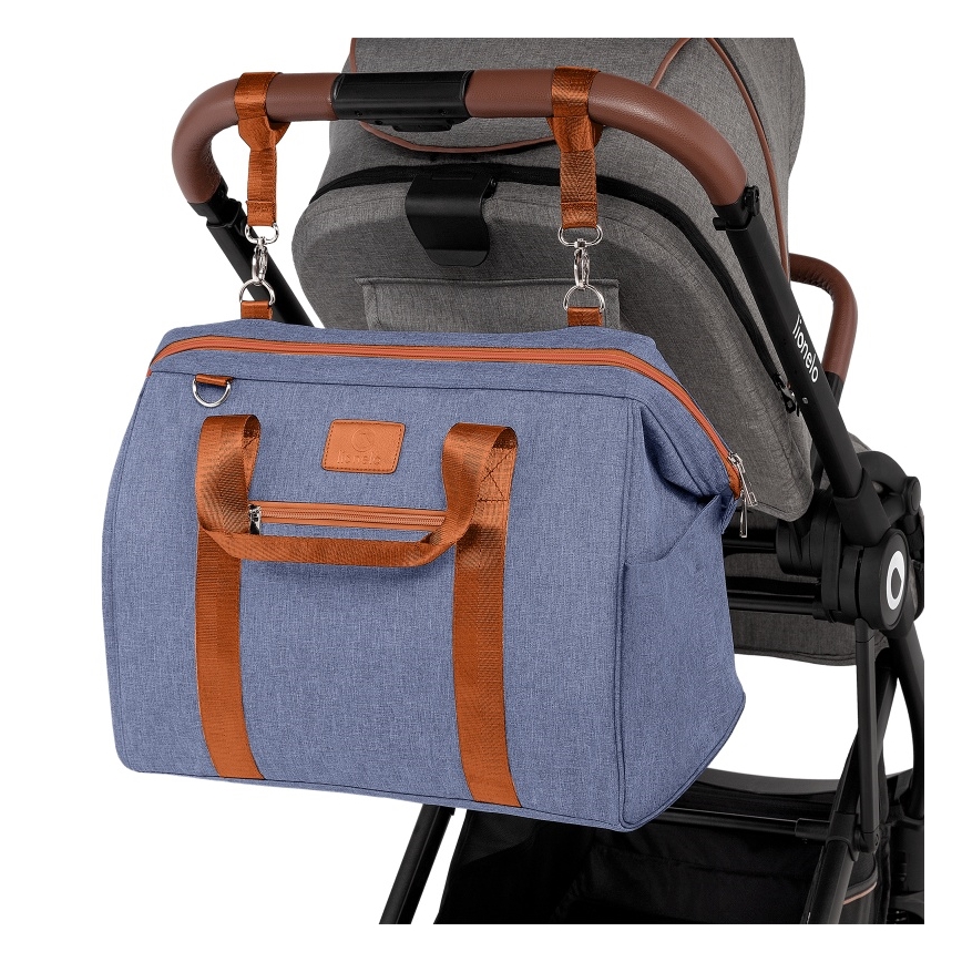 Lionelo - пелена чанта за количка IDA син деним