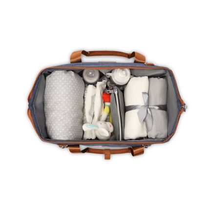 Lionelo - пелена чанта за количка IDA син деним