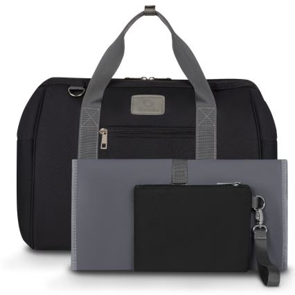 Lionelo - Пеленална чанта за количка IDA Черен оникс