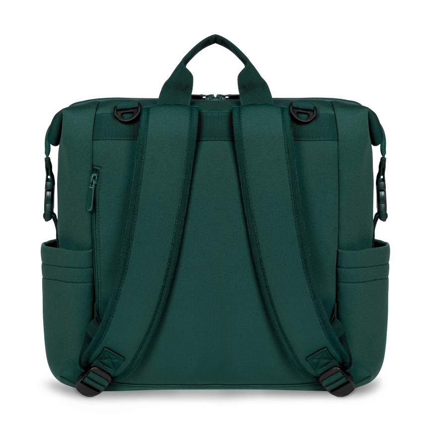 Lionelo - Пеленска чанта за количка CUBE Green Forest