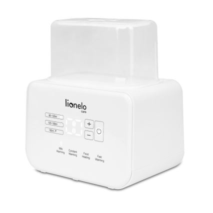 Lionelo - Подгревател за шишета THERMUP DOUBLE 250W/230V бял