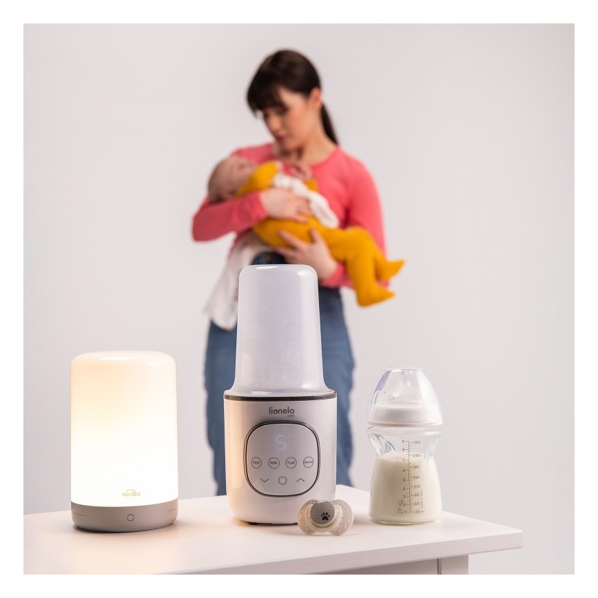 Lionelo - Подгрявач за бебешки шишета THERMUP 2.0 200W/230V бял
