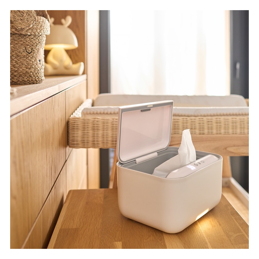 Lionelo - Подгрявач за влажни кърпички BABYBLISS 20W/230V