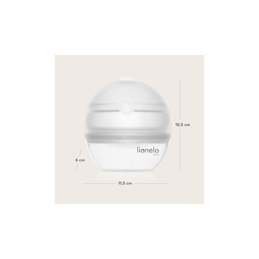 Lionelo - Помпа за майчино мляко 2 в 1 MILKY 60 ml