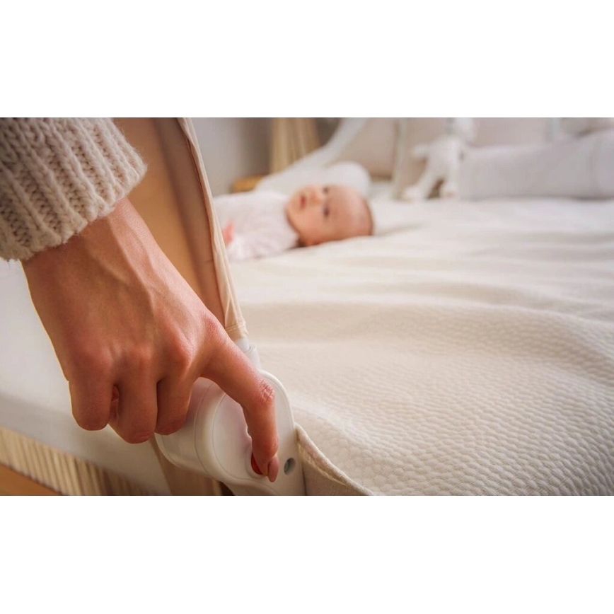 Lionelo - Предпазна бариера за легло EVA, сива