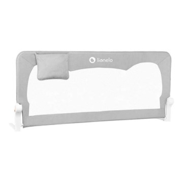 Lionelo - Предпазна бариера за легло HANNA сив меланж