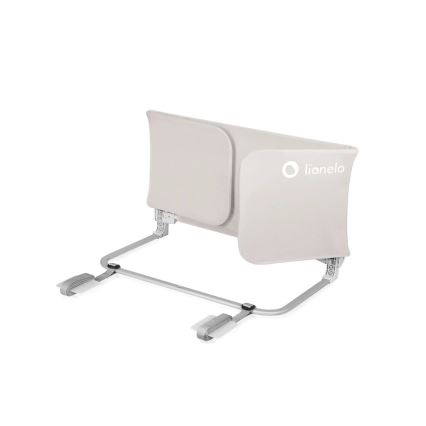 Lionelo - Предпазна ограда за легло LORA XL, сива