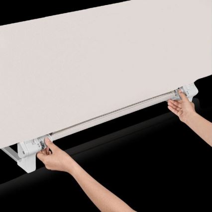 Lionelo - Предпазна ограда за легло LORA XL, сива