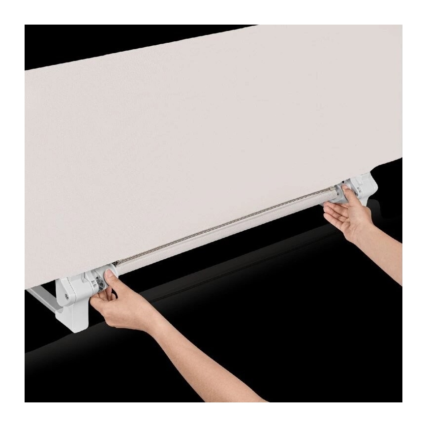 Lionelo - Предпазна ограда за легло LORA XL, сива