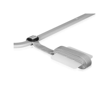 Lionelo - Предпазна ограда за легло LORA XL, сива