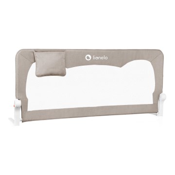 Lionelo - Предпазна преграда за легло HANNA, бежово меланж
