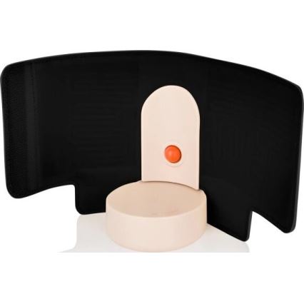 Lionelo - Преносим нагревател за шишета с презареждаща се батерия THERMUP GO EVO 18W/5V черен/бежов