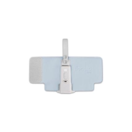 Lionelo - Преносим нагревател за шишета с презареждаща се батерия THERMUP GO PLUS 10W/5V син/сив