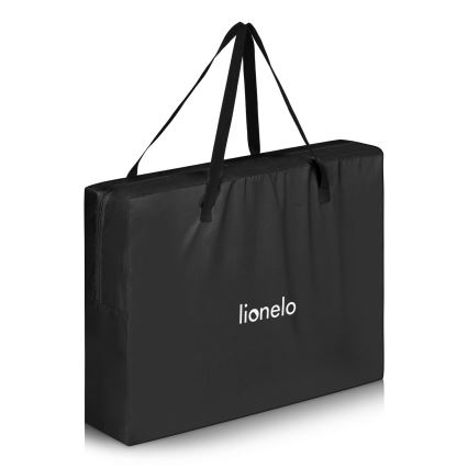 Lionelo - Преносима бебешка кошара 3 в 1 ALICE черна