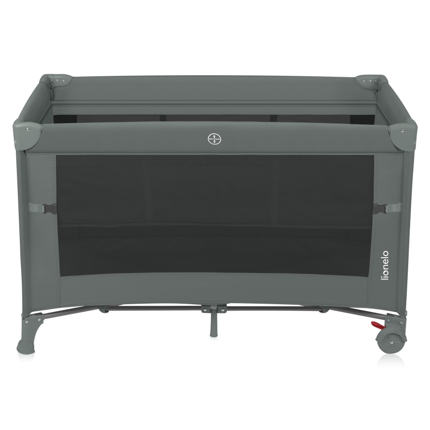 Lionelo - Преносима бебешка кошара 3 в 1 ELLEN Зелен шалфей