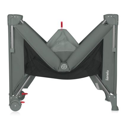 Lionelo - Преносима бебешка кошара 3 в 1 ELLEN Зелен шалфей