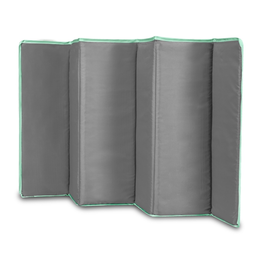 Lionelo - Преносима бебешка кошара FLOWER, тюркоаз