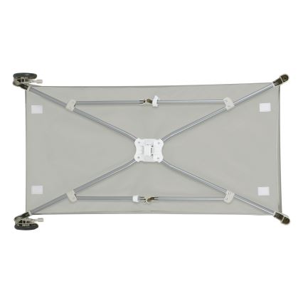 Lionelo - Преносима бебешка кошара FLOWER Капучино