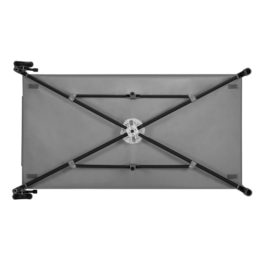 Lionelo - Преносима бебешка кошара JASMIN EASY FOLD Grey Stone