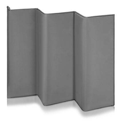 Lionelo - Преносима бебешка кошара JASMIN EASY FOLD Grey Stone