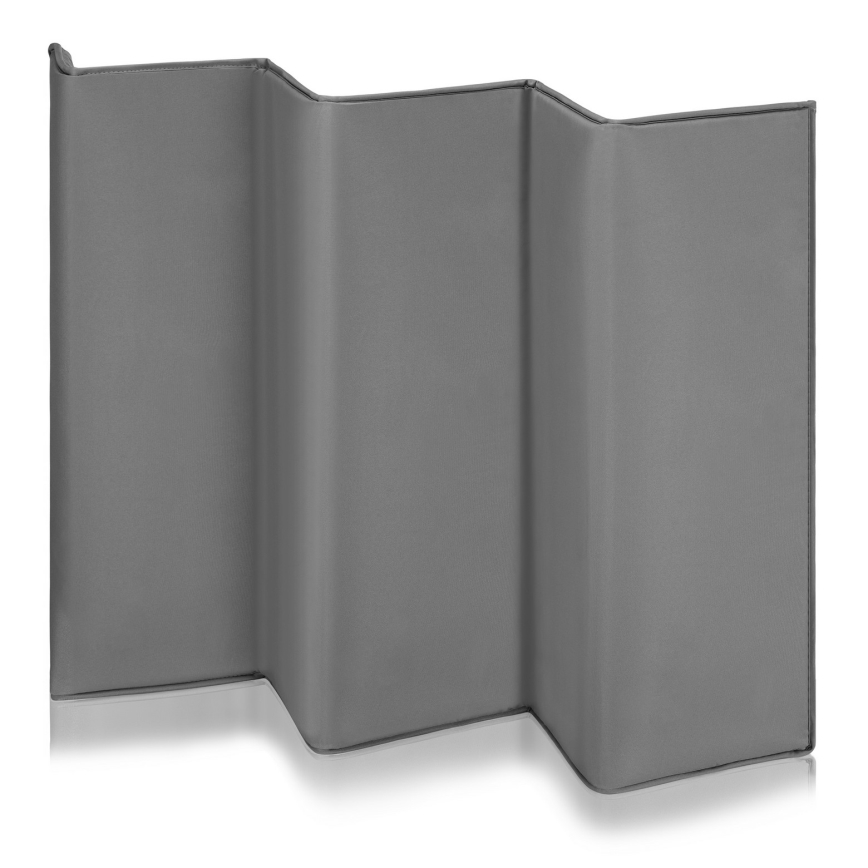 Lionelo - Преносима бебешка кошара JASMIN EASY FOLD Grey Stone