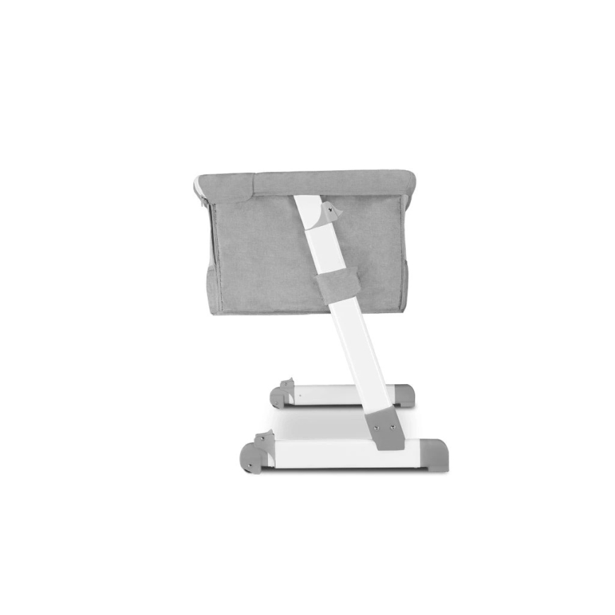 Lionelo - Преносима бебешка кошара THEO Concrete