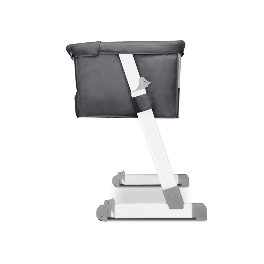 Lionelo - Преносима бебешка кошара THEO тъмносива