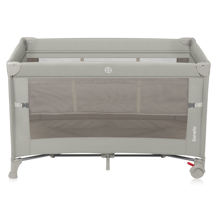 Lionelo - Преносима детска кошара 3 в 1 ELLEN, бежов пясък