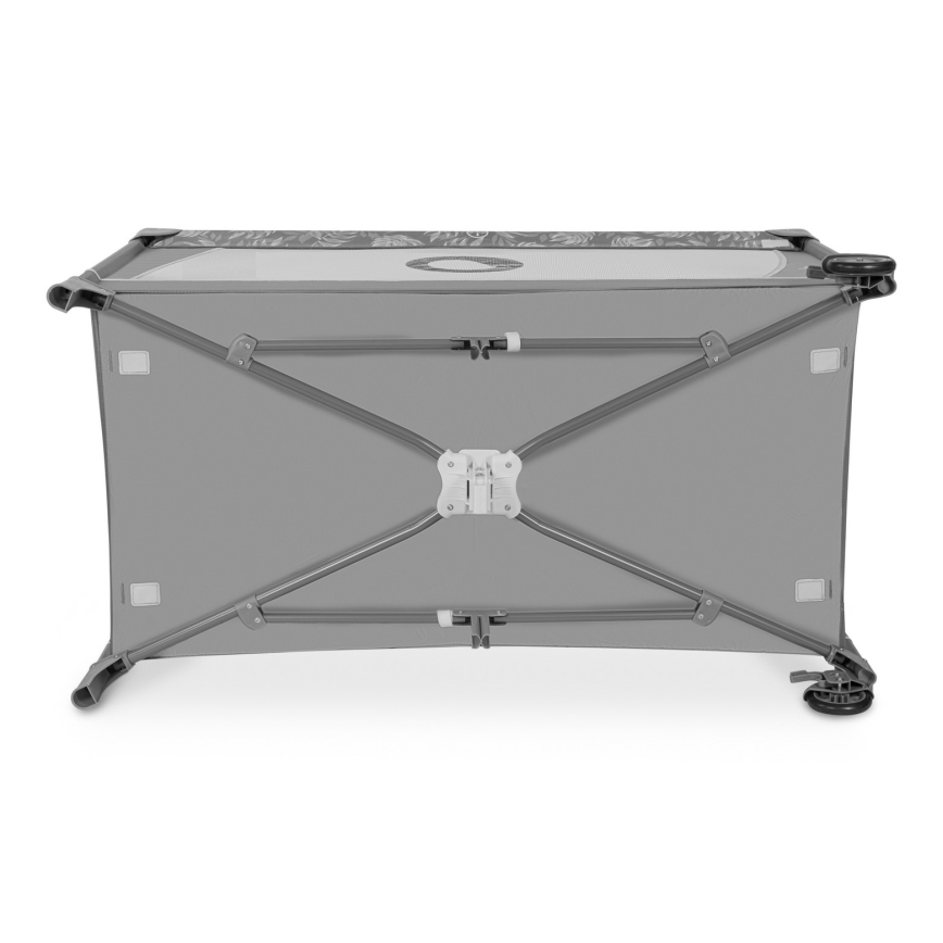 Lionelo - Преносима кошара FLOWER Grey Stone