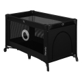 Lionelo - Преносима кошара за пътуване STEFI, Black Carbon
